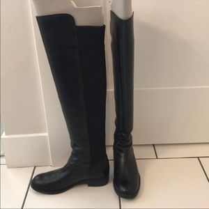 Blondo Olivia black knee high boots, waterproof.